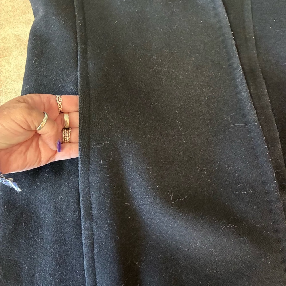 Aritzia T. BABATON Bromley Wool Cashmere Belted Military Peacoat Jacket - Picture 11 of 16